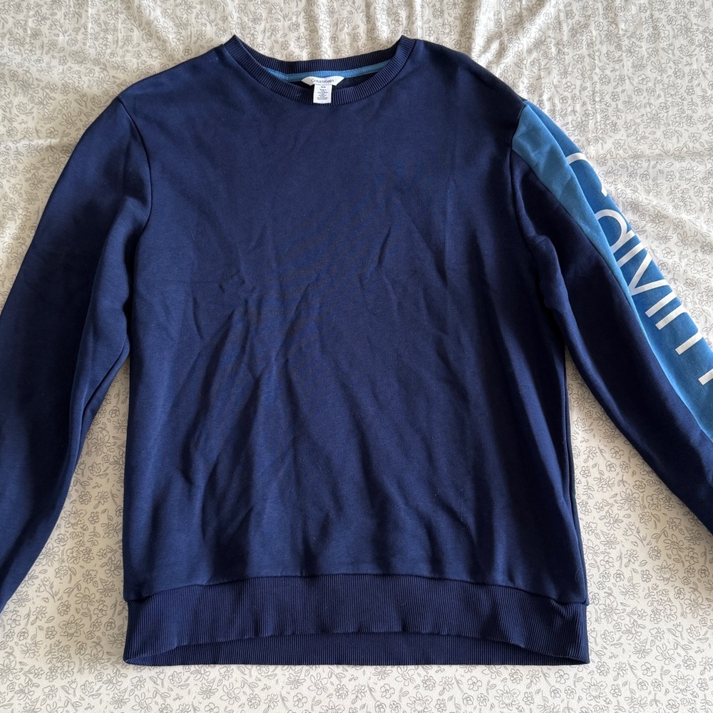 Calvin Klein Navy Blue Sweater